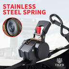 25mm × 3m New Auto Slow-Retracting Ratchet Straps 4-Pack