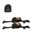 Tiger Australia 50mm x 4.5m Retractable E-Track Ratchet Straps-New Release Stainless Steel Spring Design
