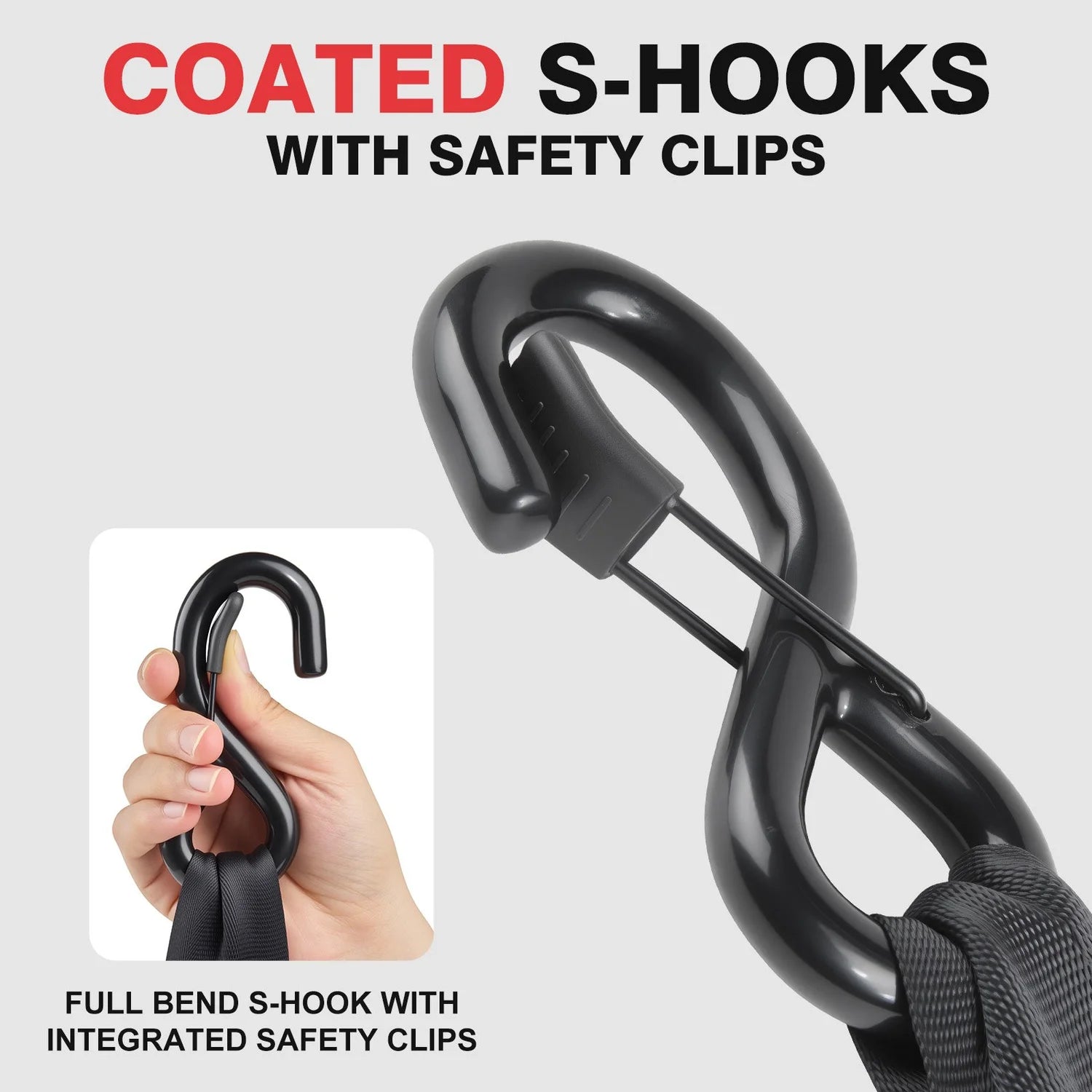 50mm x 4.5m Heavy Duty Auto Retractable Ratchet Straps 2-Pack