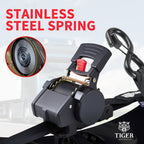 50mm x 3m Heavy Duty Auto Retractable Ratchet Straps 2-Pack