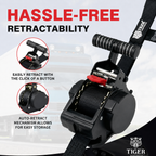 Tiger Australia 25mm x 3m T-Handle™ Retractable Ratchet Straps 4-Pack