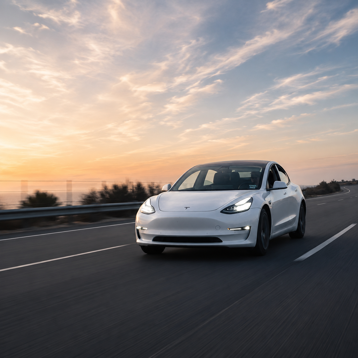 3D All-Weather PU Nappa Floor Mats for Tesla Model 3 2019–2023 | Australian RHD